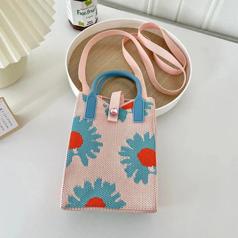 Love Mini Knit Shoulder Crossbody Bag - Bella Enchanté